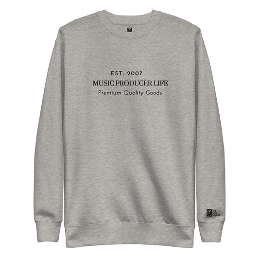 MPL Embroidered Grey Sweatshirt